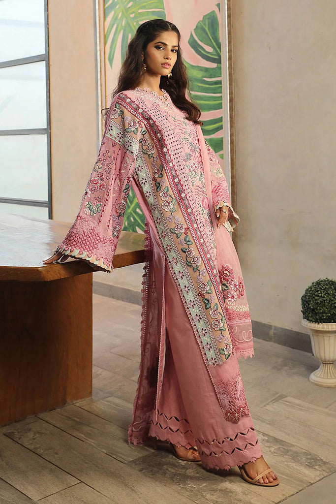 Maryam Hussain - L24-10 CORAL Meer Luxury Lawn Collection