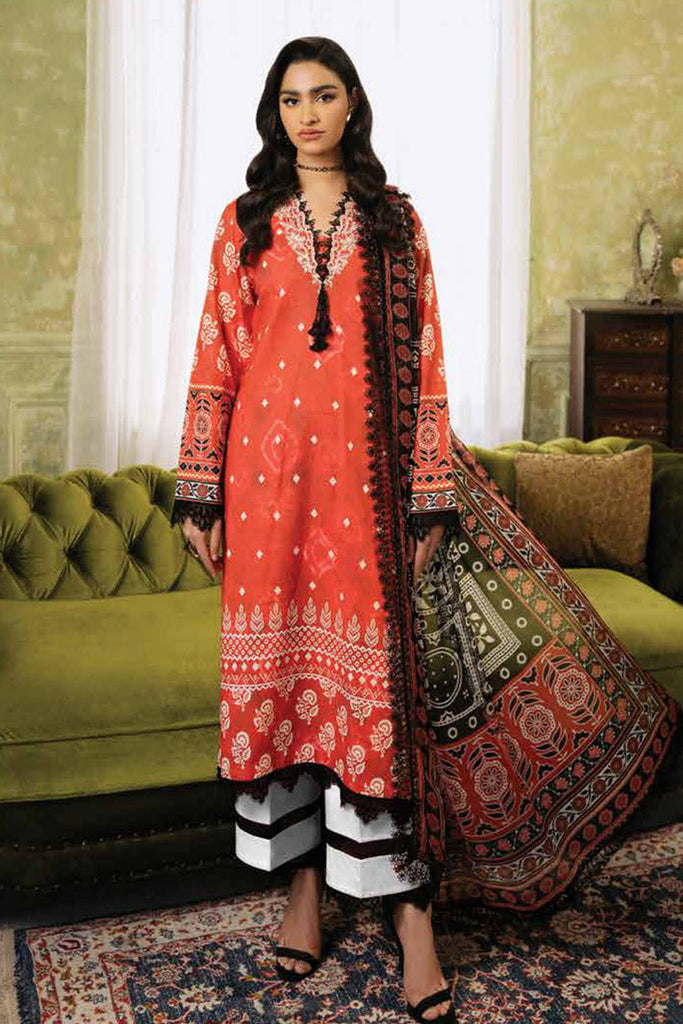 Roheenaz - RNP 08A Solstice Flora Printed Lawn Collection