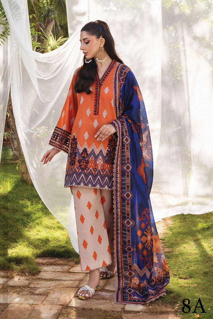 Zainab Chottani - 8A Liza Tahra Embroidered Lawn Collection