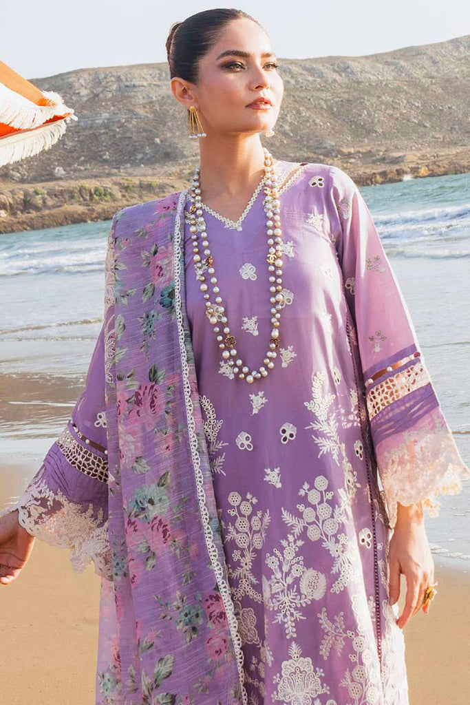 Elaf - EHK-02A BANAFSHA Hai Kuch Festive Lawn Collection Resort XXIV