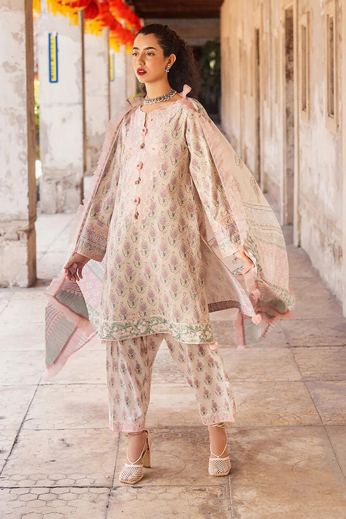 Roheenaz - RNB-10A Vesta Taneez Block Printed Lawn Collection