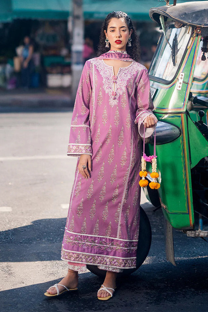 Roheenaz - RNB-01A Maral Taneez Block Printed Lawn Collection