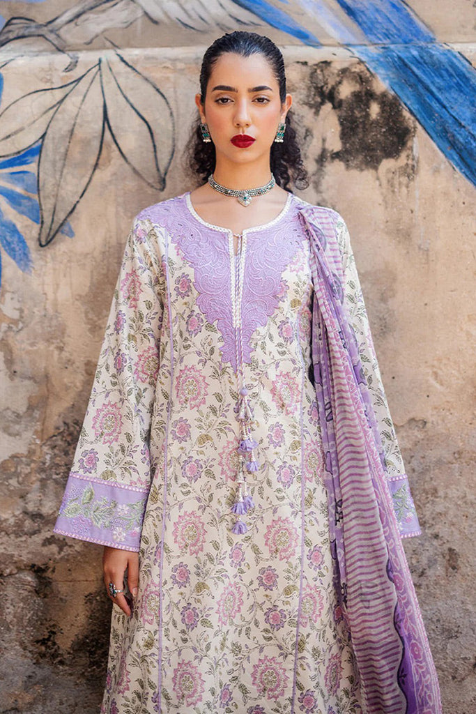 Roheenaz - RNB-02B Kiana Taneez Block Printed Lawn Collection