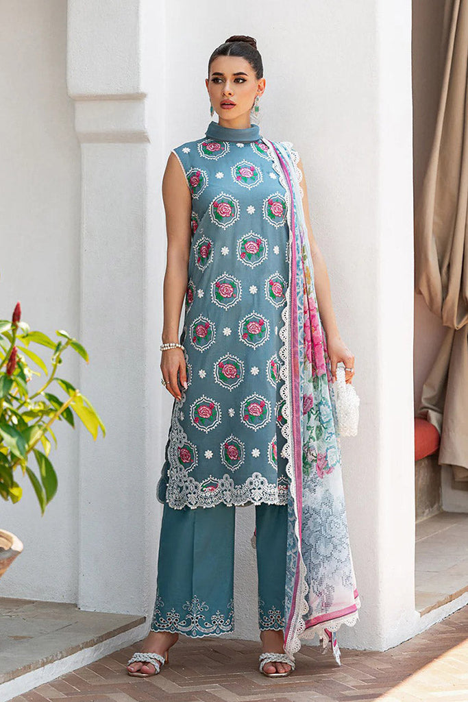 Saira Rizwan - SRLL2 24 09 AMAL Luxury Lawn Collection Vol 2