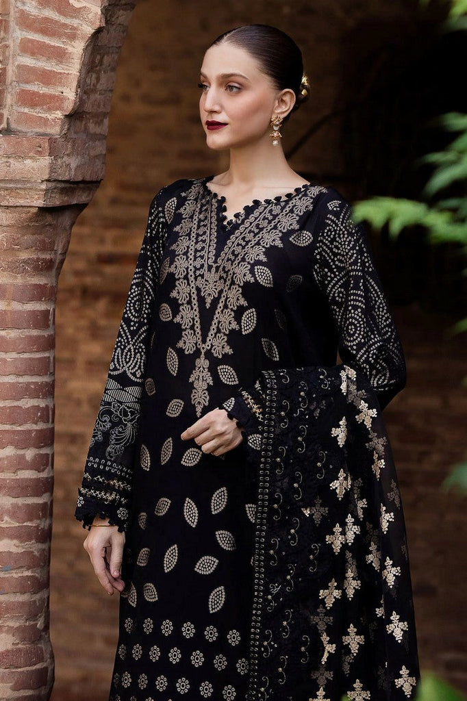 Nureh - Maya Embroidered Jacquard Lawn Collection Vol 2 - NJ-100 - Unstitched