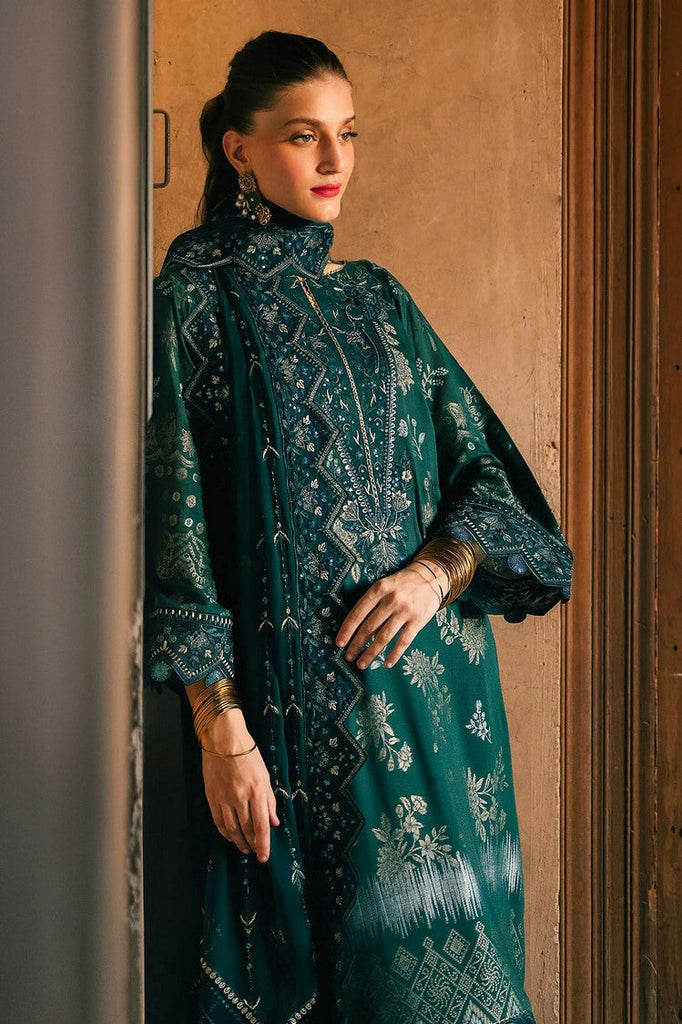 Nureh - Maya Embroidered Jacquard Lawn Collection Vol 2 - NJ-98 - Unstitched