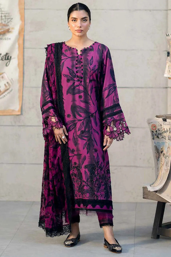 Nureh - Girl Glam Embroidered Viscose Crepe Collection Vol 3 - GL-23 - Unstitched