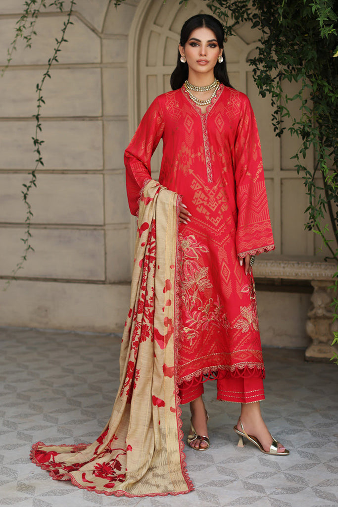 Charizma - CMW 04 Malhaar Embroidered Staple Jacquard Collection Vol 1