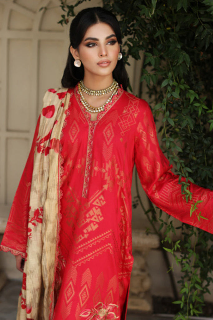 Charizma - CMW 04 Malhaar Embroidered Staple Jacquard Collection Vol 1