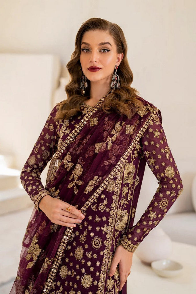 Iznik - Chinon Chiffon Formals - CC-42 - Unstitched