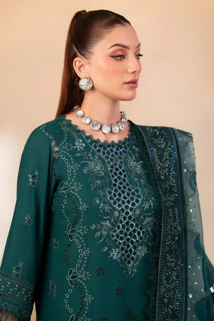 Nureh - Exclusive Embroidered Karandi Collection - NE-101 - Unstitched