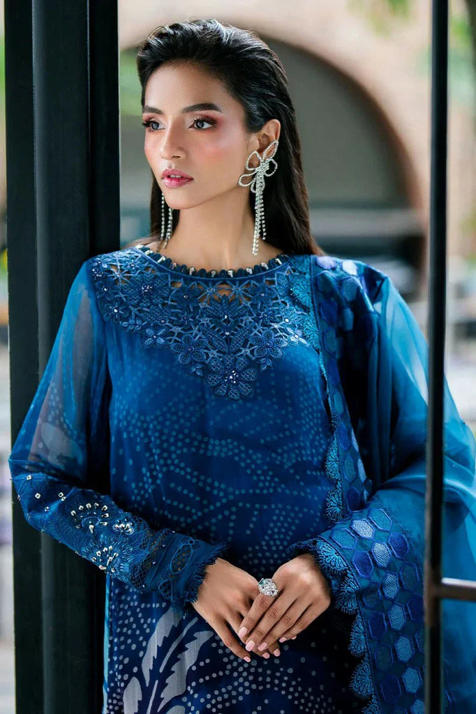 Nureh - Ballerina Embroidered & Embellished Chiffon Collection Vol 2 - NU2-151 - Unstitched