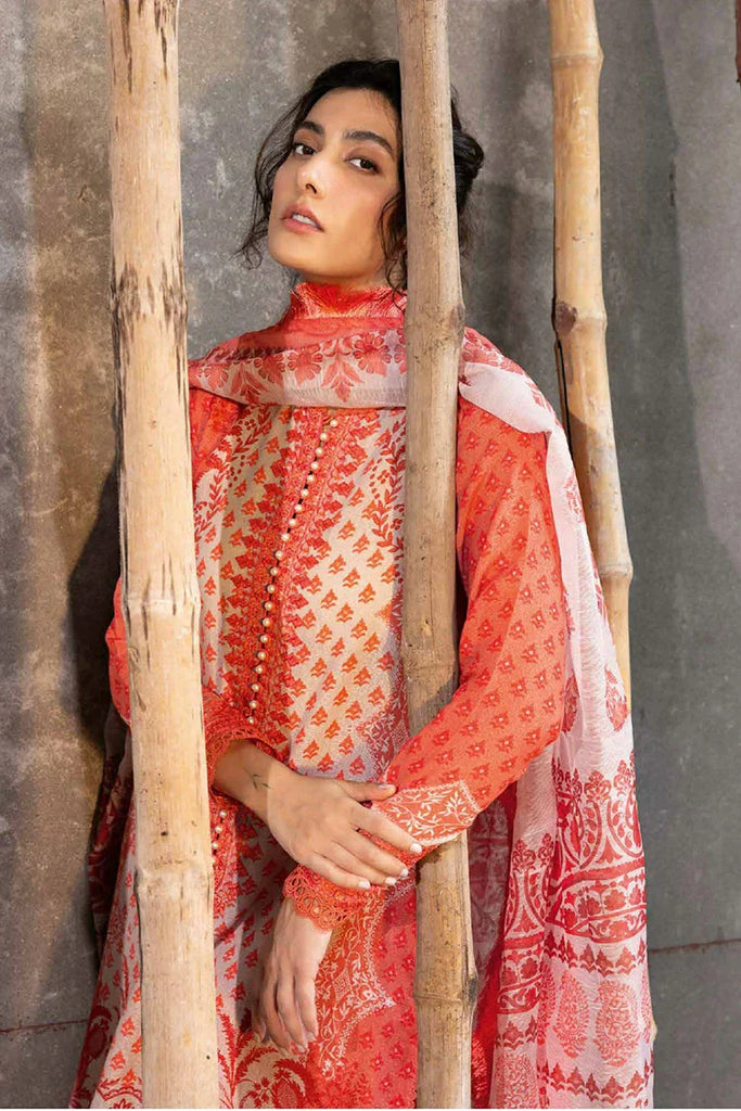 Sobia Nazir - Cambric and Karandi Fall Edit - Design 1B - Unstitched