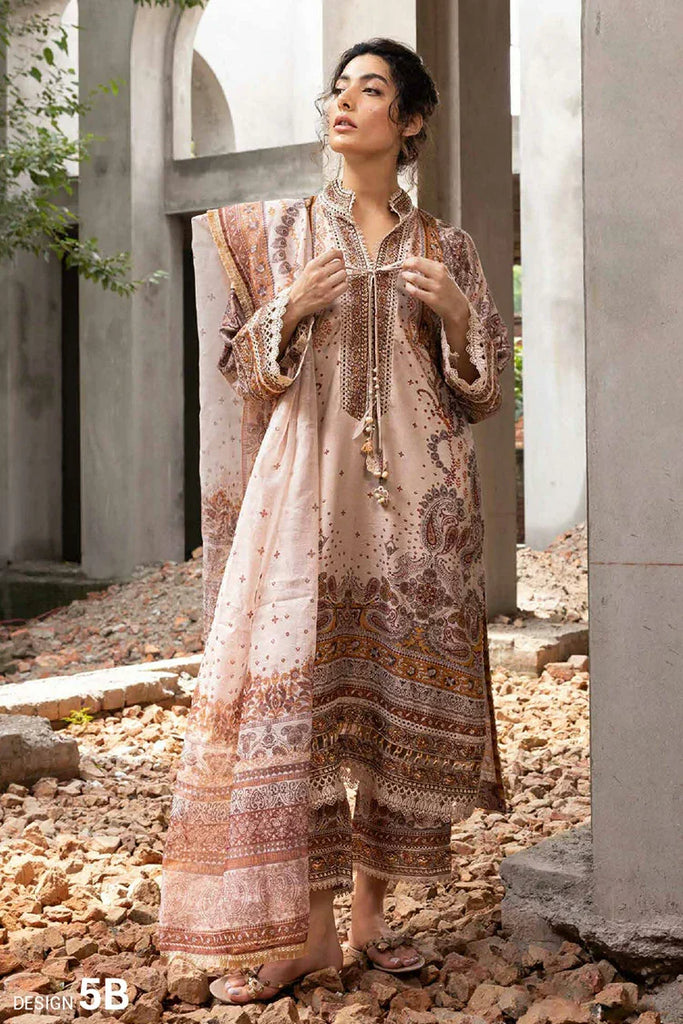 Sobia Nazir - Cambric and Karandi Fall Edit - Design 5B - Unstitched