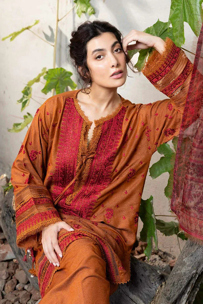 Sobia Nazir - Cambric and Karandi Fall Edit - Design 7A - Unstitched