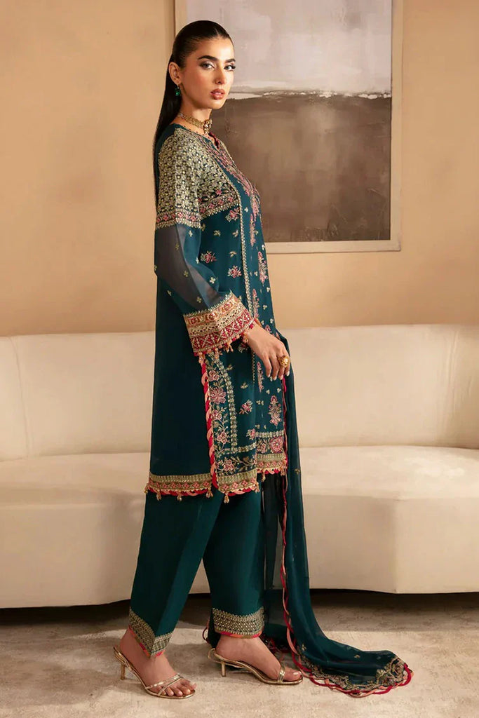 Xenia - Raahi Luxury Chiffon Collection - 08 Nemat - Unstitched