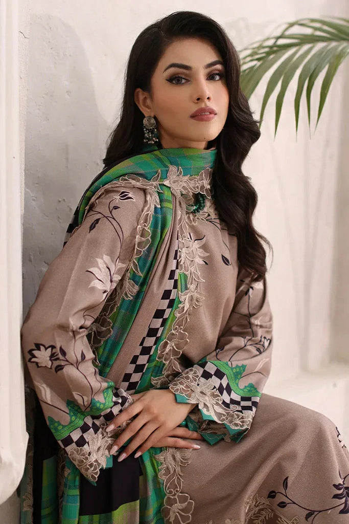 Charizma - Virsa Embroidered Linen Fall Winter Collection Vol 1 - CVW4-02 - Unstitched