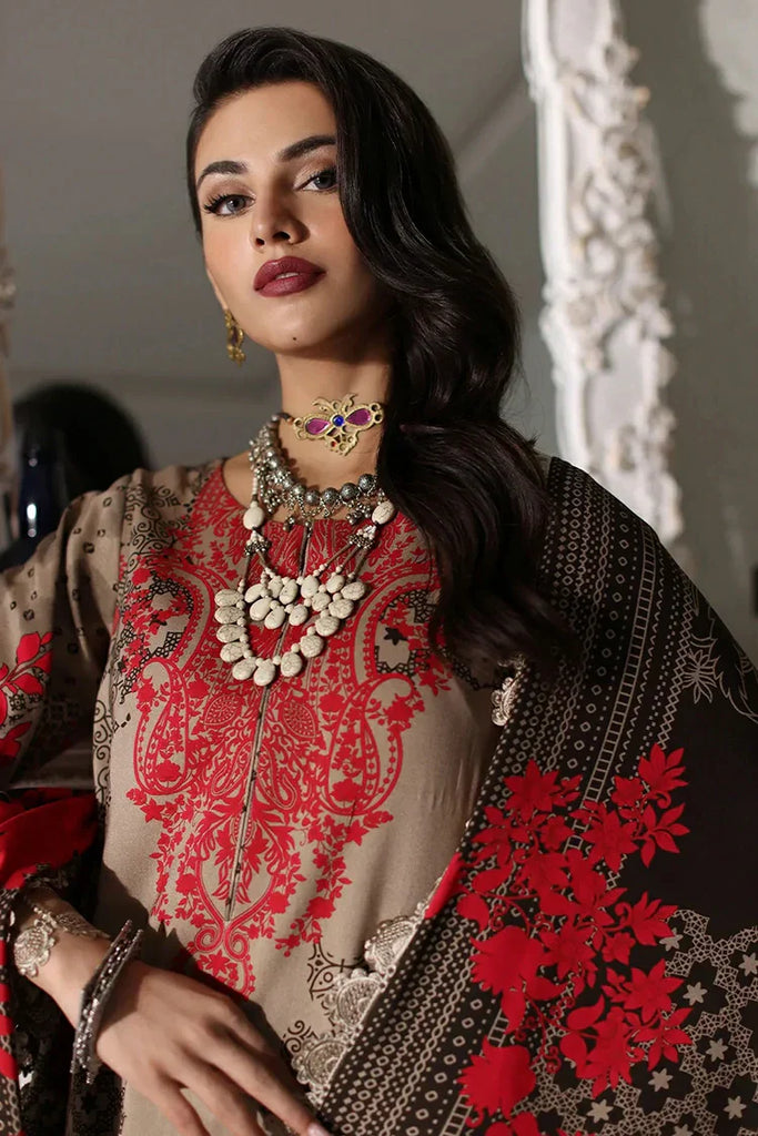 Charizma - Virsa Embroidered Linen Fall Winter Collection Vol 1 - CVW4-04 - Unstitched