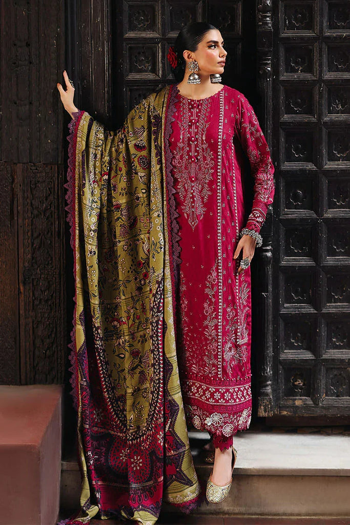 Nureh - Maya Embroidered Linen Collection - NW-80 - Unstitched