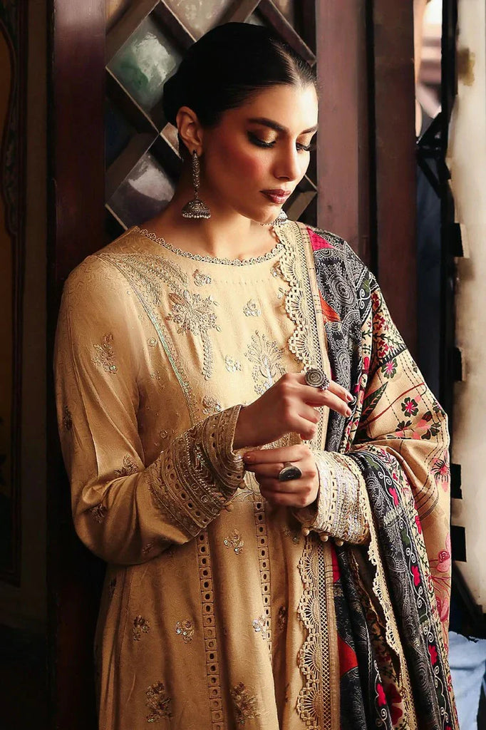 Nureh - Maya Embroidered Linen Collection - NW-82 - Unstitched