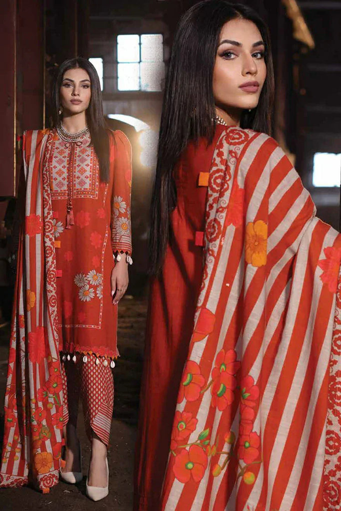 Charizma - C Prints Printed Khaddar Collection Vol 1 - CPW4-08 - Unstitched