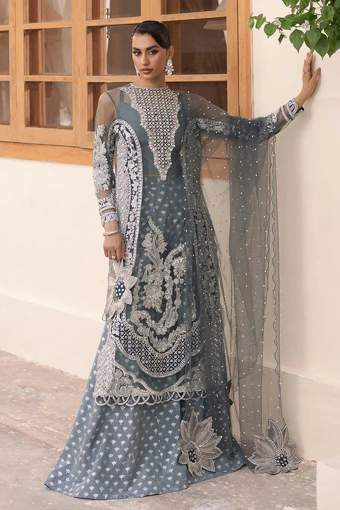 Maryam Hussain - Marwa 4 Piece Collection Vol 5 - 06 ZARI - Unstitched