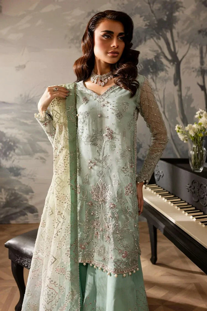 Nureh - Elanora Embellished And Embroidered Luxury Chiffon Collection Vol 3 - NEL-57 - Unstitched