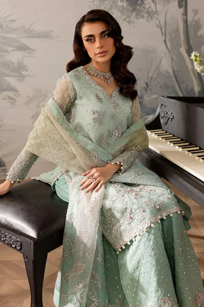 Nureh - Elanora Embellished And Embroidered Luxury Chiffon Collection Vol 3 - NEL-57 - Unstitched