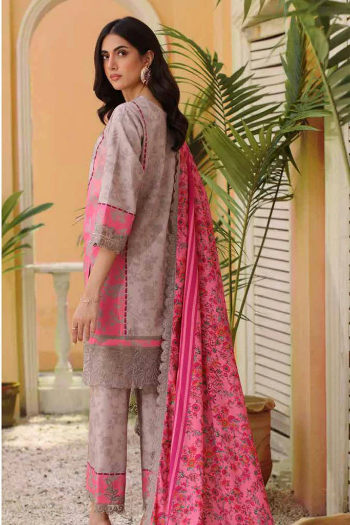 Charizma - Sheen Embroidered Linen Collection Vol 1 - SHW4-04 - Unstitched