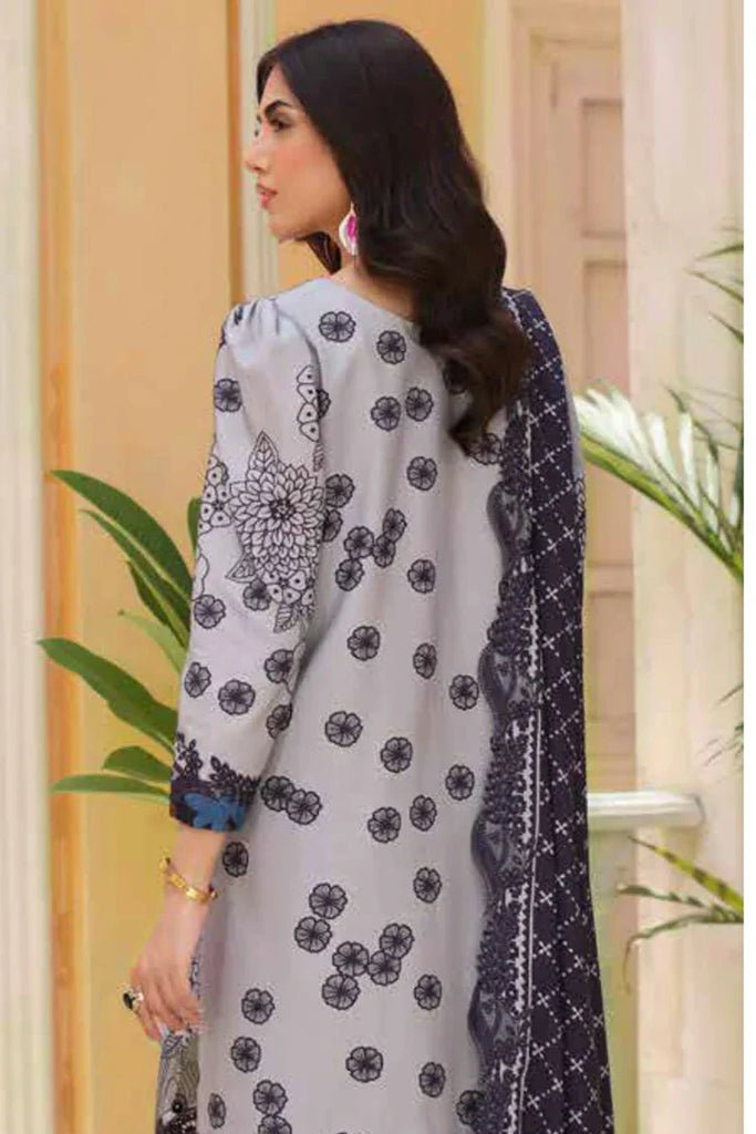 Charizma - Sheen Embroidered Linen Collection Vol 1 - SHW4-05 - Unstitched