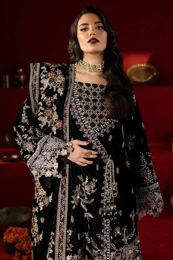 Nureh - Maya Embroidered Velvet Collection Vol 1 - NW-92 - Unstitched