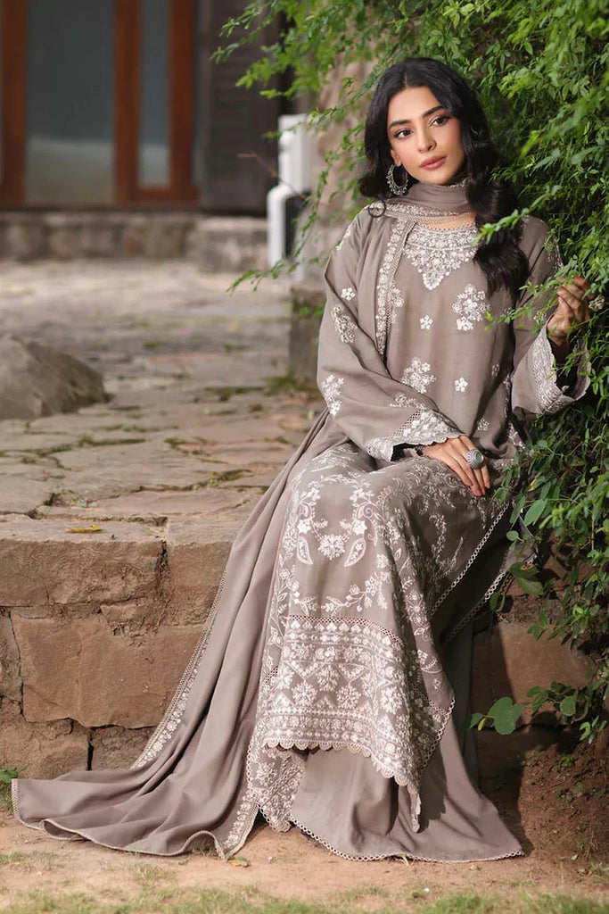 Noor by Saadia Asad - Noor Suzaanikari Winter Shawl Collection - 02 Harud - Unstitched