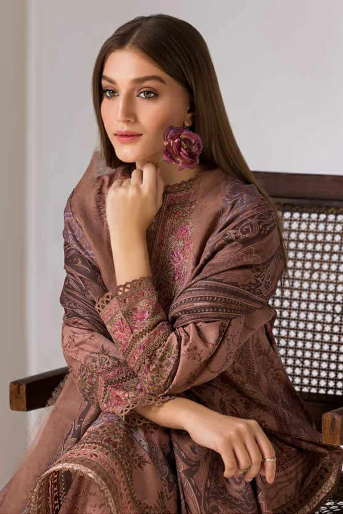 Sobia Nazir - Winter Shawl Collection - Design 7A - Unstitched