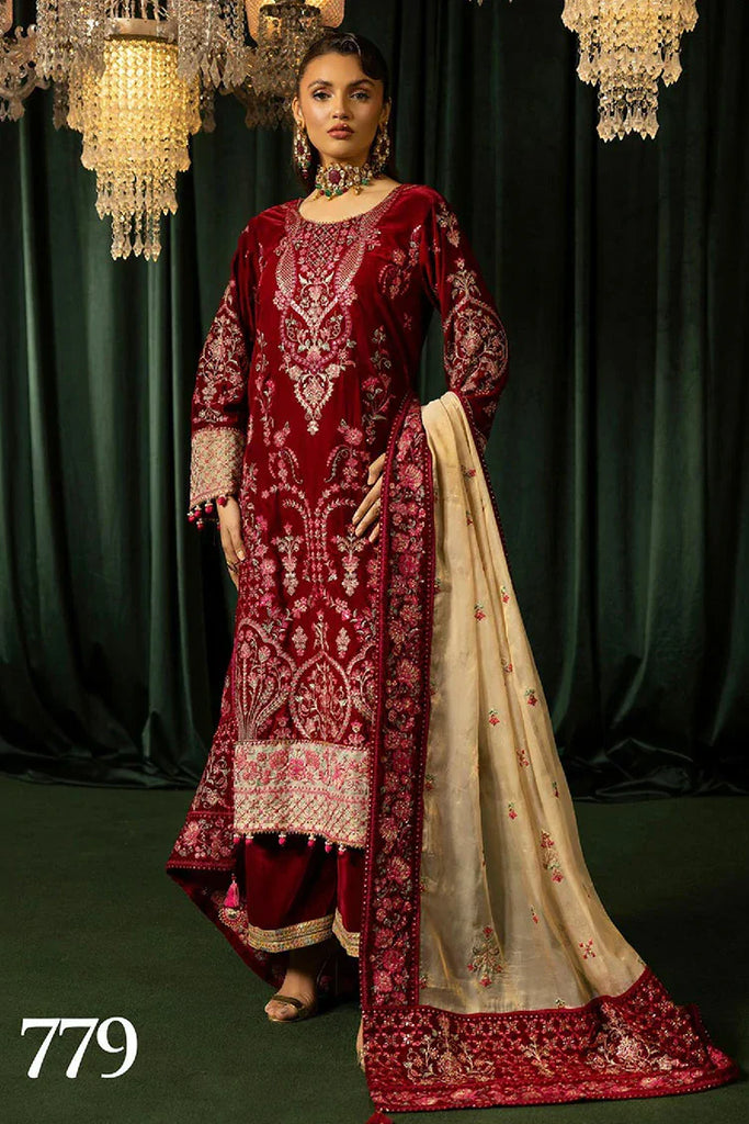 Shaista - Executive Velvet Collection - Design 779 - Unstitched