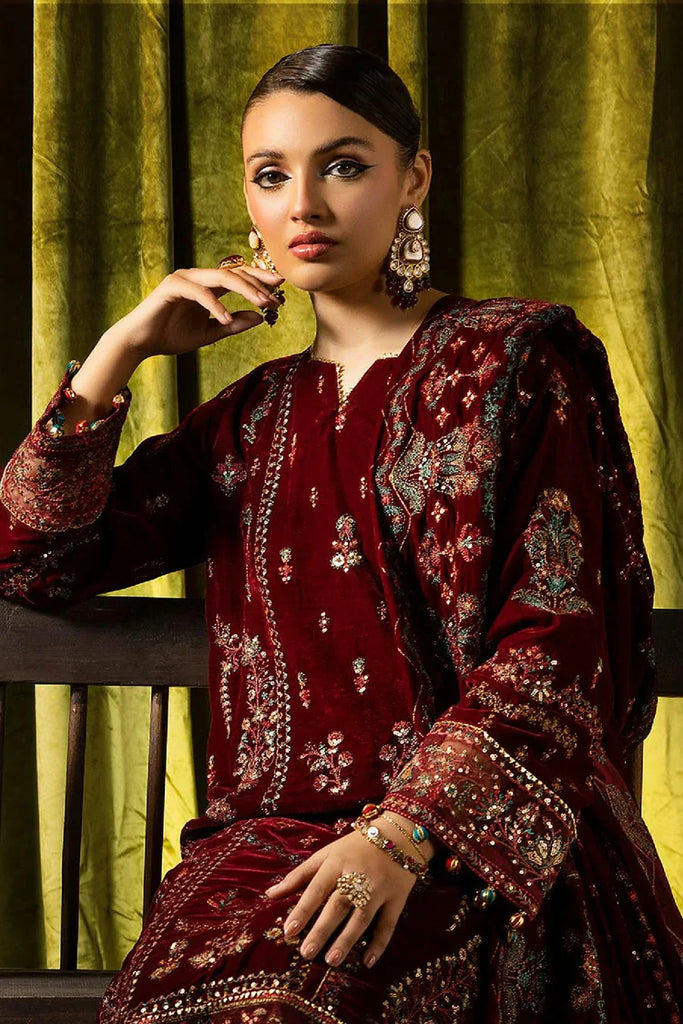 Shaista - Executive Velvet Collection - Design 785 - Unstitched