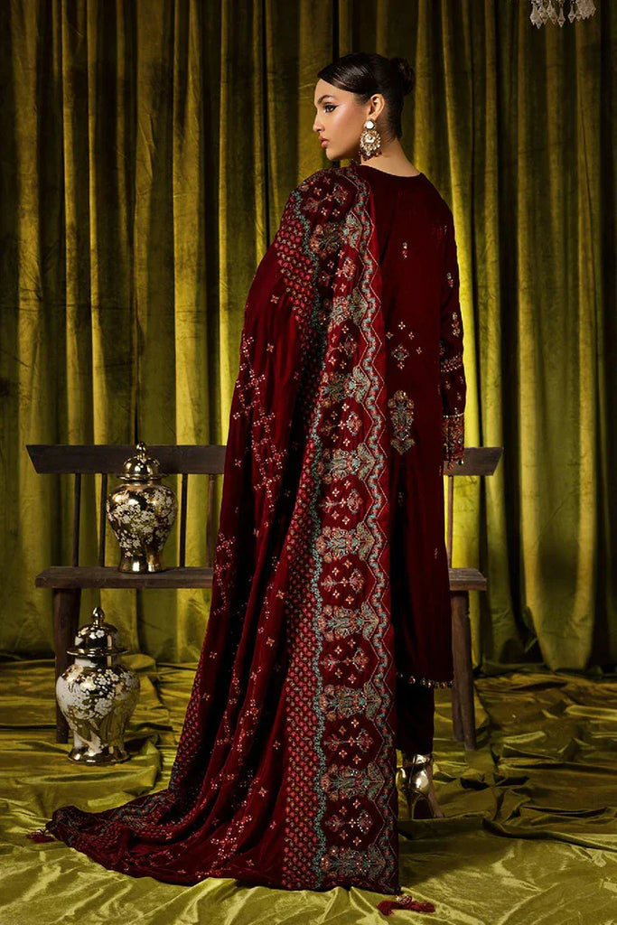 Shaista - Executive Velvet Collection - Design 785 - Unstitched