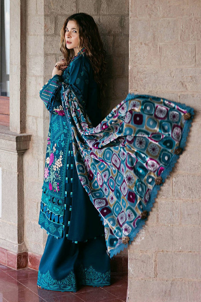 Maryam Hussain - Winter Luxury Shawl Collection - WS24-01 Opal - Unstitched