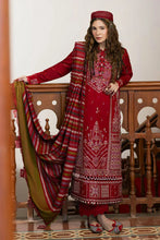 Load image into Gallery viewer, Maryam Hussain - Winter Luxury Shawl Collection - WS24-06 Rose - Unstitched