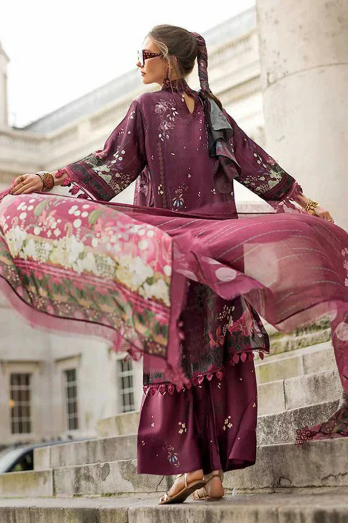 Sobia Nazir - Satin Silk Collection - Design 10 - Unstitched