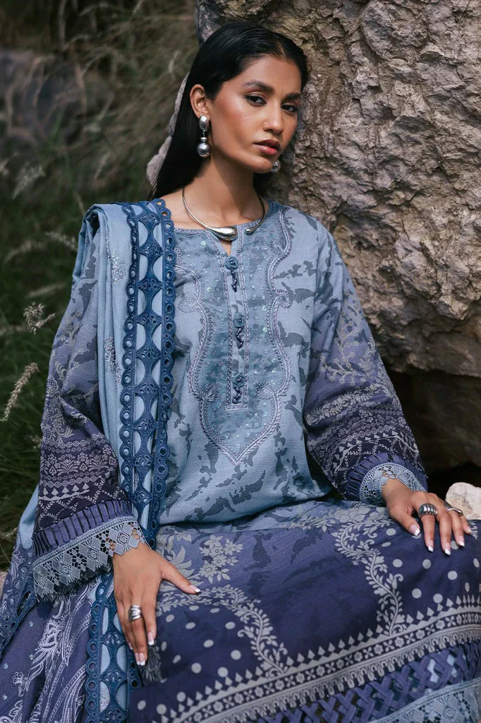 Nureh - Maya Embroidered Khaddar Collection Vol 1 - NW-99 - Unstitched