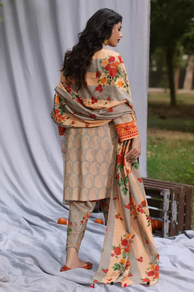 Charizma - C Prints Printed Khaddar Collection Vol 2 - CPW4-13 - Unstitched