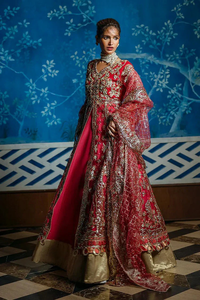 Mushq - Stardust Wedding Festive Collection - MWD-02 Red Carpet - Unstitched