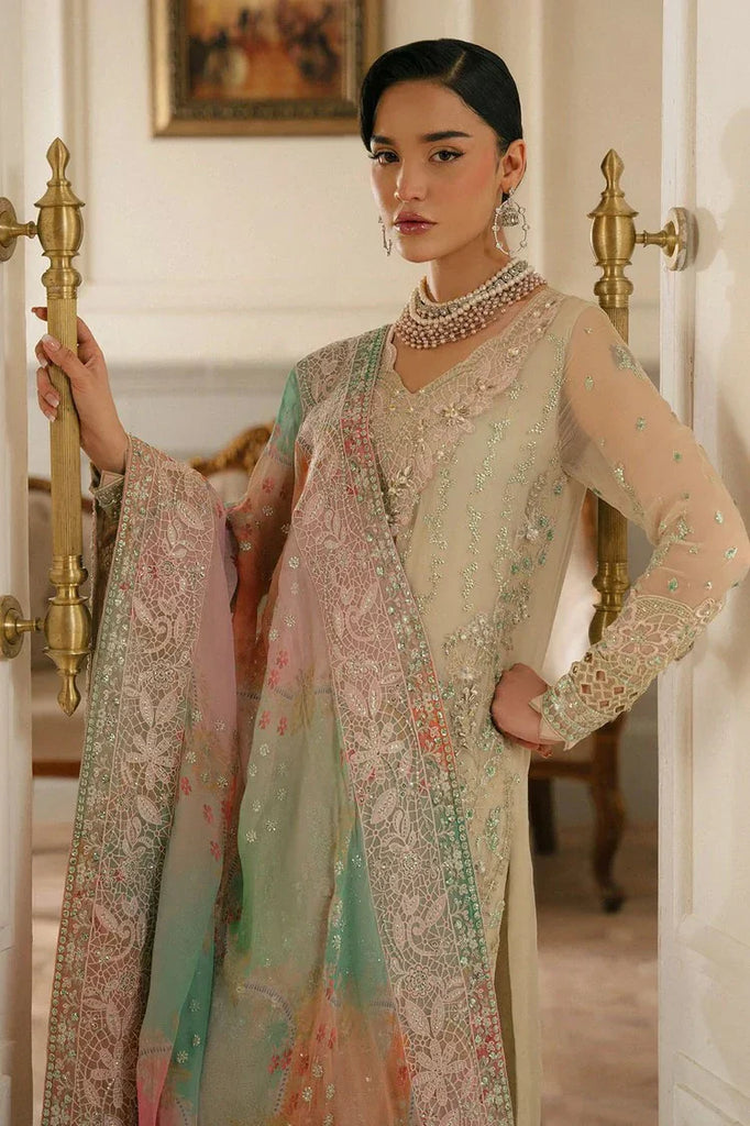 Nureh - Elanora Embellished And Embroidered Luxury Chiffon Collection Vol 4 - NEL-63 - Unstitched