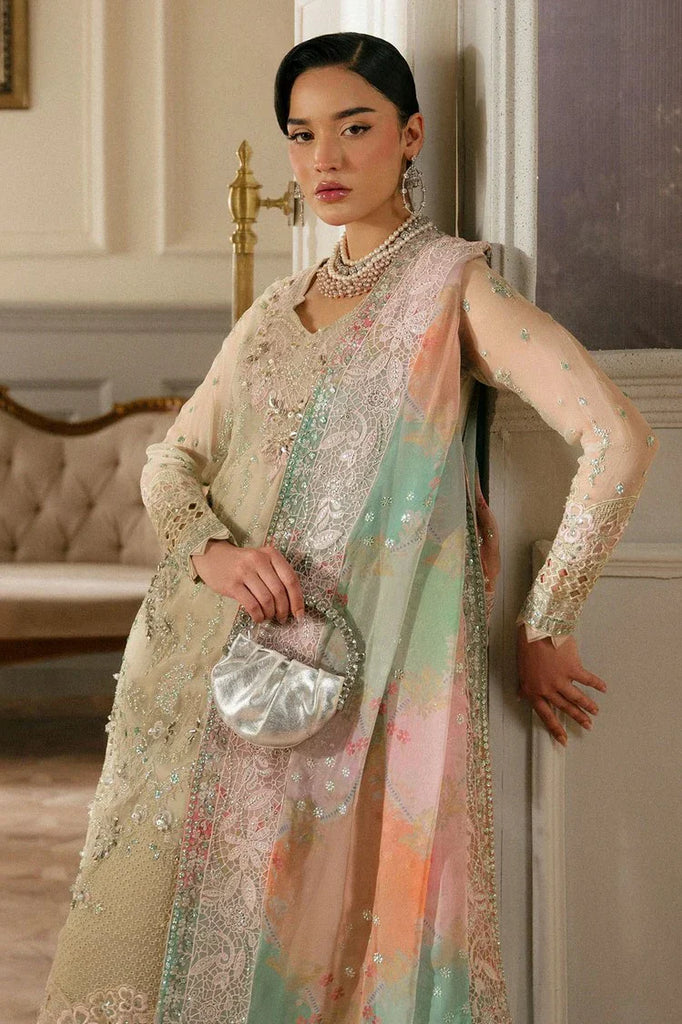 Nureh - Elanora Embellished And Embroidered Luxury Chiffon Collection Vol 4 - NEL-63 - Unstitched