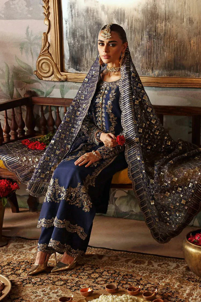 Ramsha - Shagna Premium Raw Silk Wedding Formals - Naghma S-01 - Unstitched