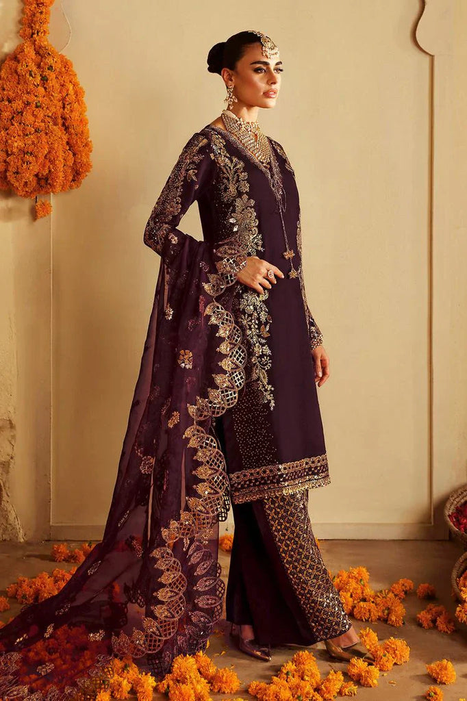 Ramsha - Shagna Premium Raw Silk Wedding Formals - Khusbhu S-06 - Unstitched