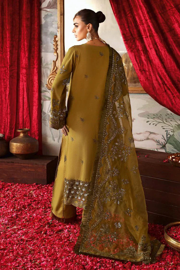 Ramsha - Shagna Premium Raw Silk Wedding Formals - Maya S-07 - Unstitched