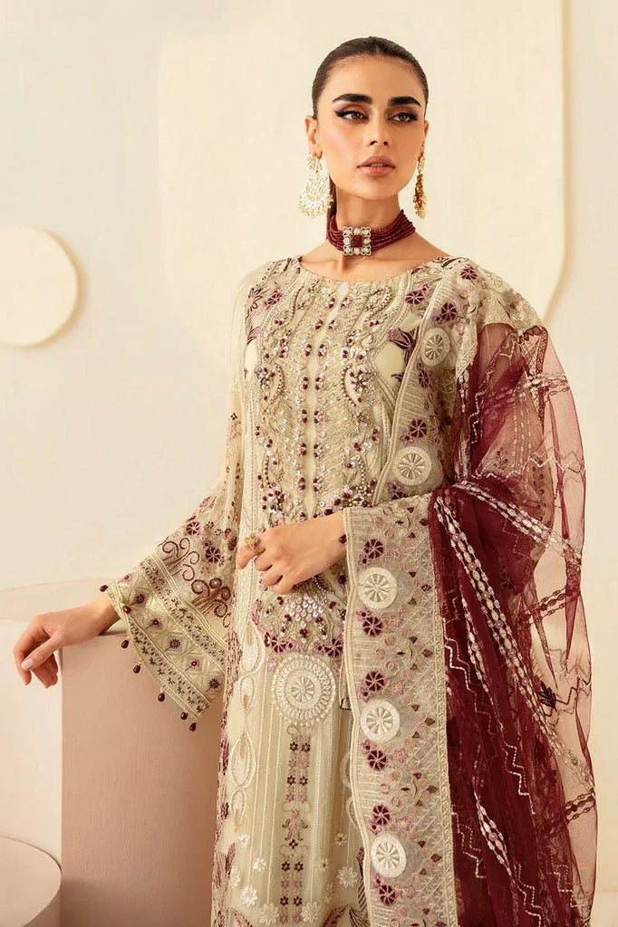 Ramsha - Dastoor Chiffon Collection Vol 1 - P-103 - Unstitched