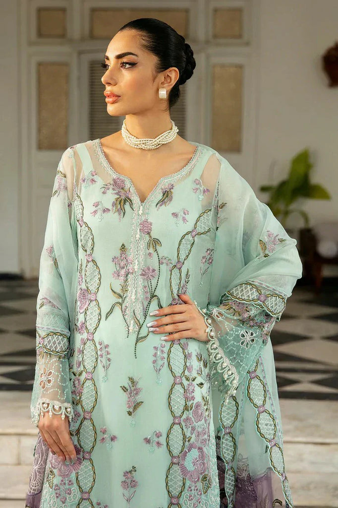 Ramsha - Dastak Luxury Chiffon Collection Vol 1 - Q-102 - Unstitched