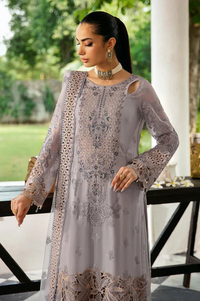 Ramsha - Dastak Luxury Chiffon Collection Vol 1 - Q-104 - Unstitched